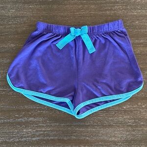 Komar Kids Girls Small Purple/blue Shorts